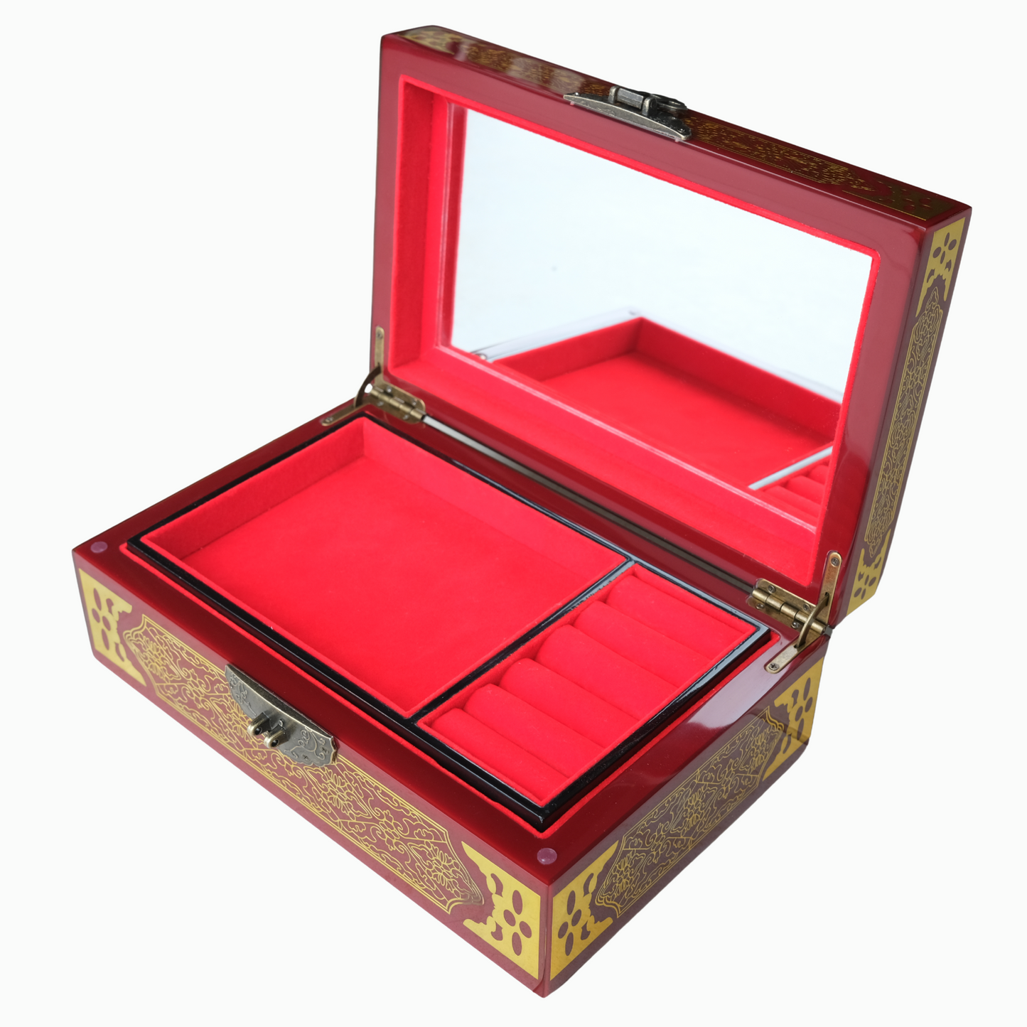 ❣️ Floral Flame | Deep Scarlet